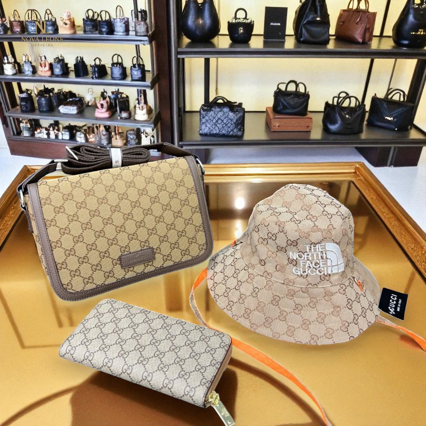 Noir Prestige Trio Set - Monogram Edition