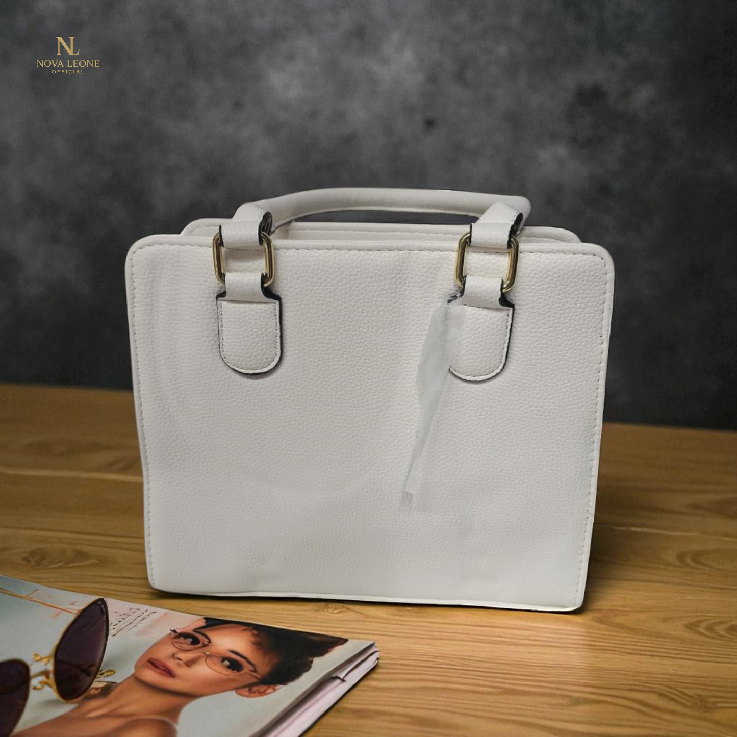 Aurea Mini Tote - White Luxe Edition