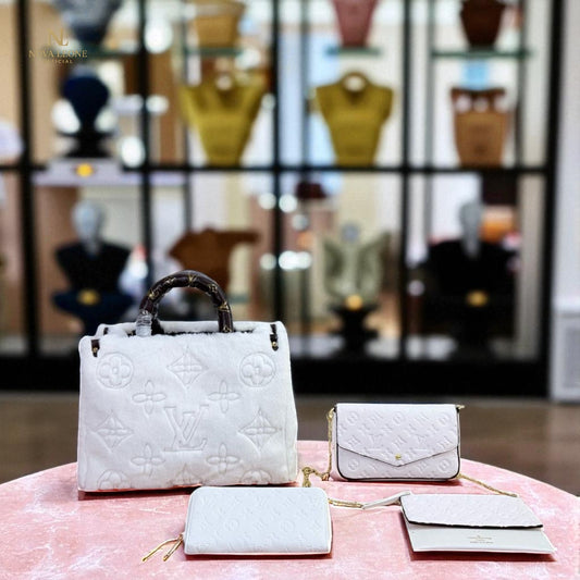 Blanche Élégance Monogram Set - Winter Luxe Edition